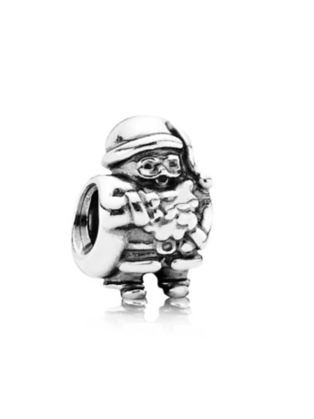 Pandora Father Christmas Santa 790852 Sterling Silver ALE 925 Charm